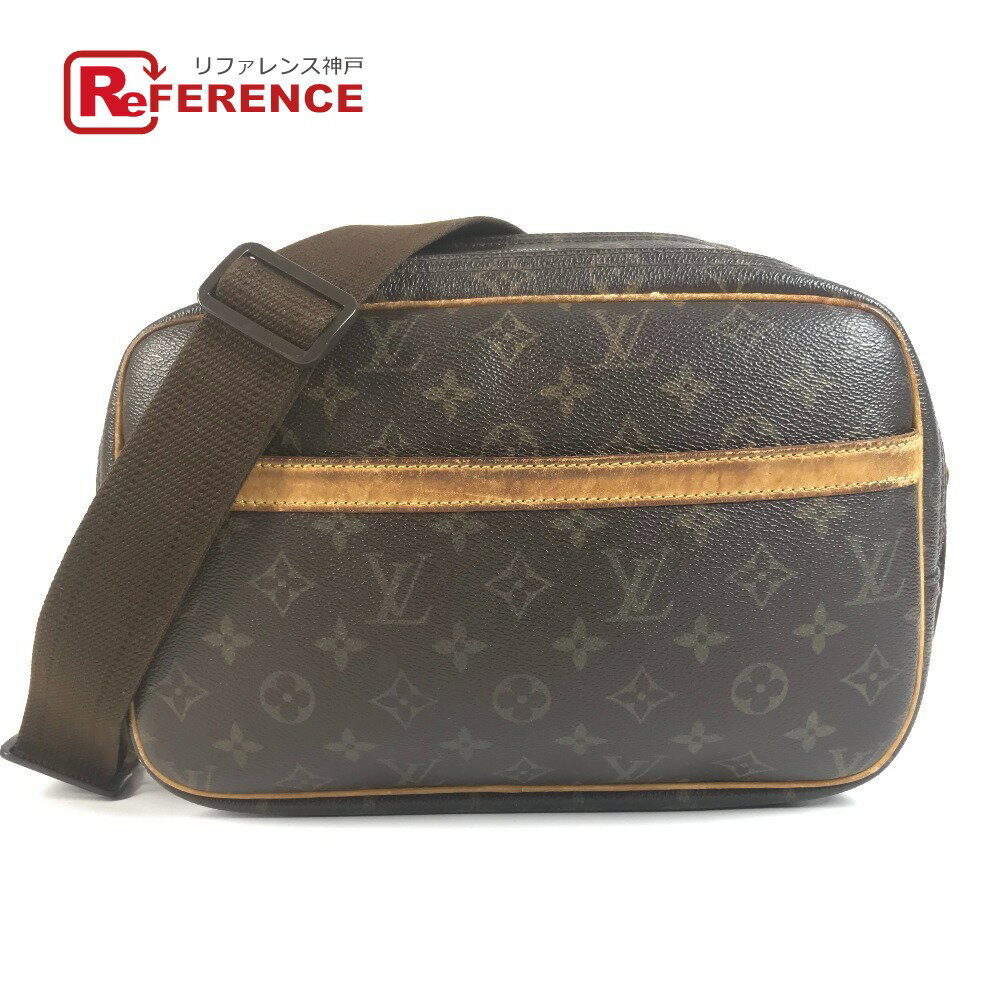樂天商城 - LOUIS VUITTON ルイヴィトン M45254 モノグラム リポーターPM リポーター PM 斜め掛け カバン ショルダーバッグ モノグラムキャンバス ユニセックス ブラウン 【中古】