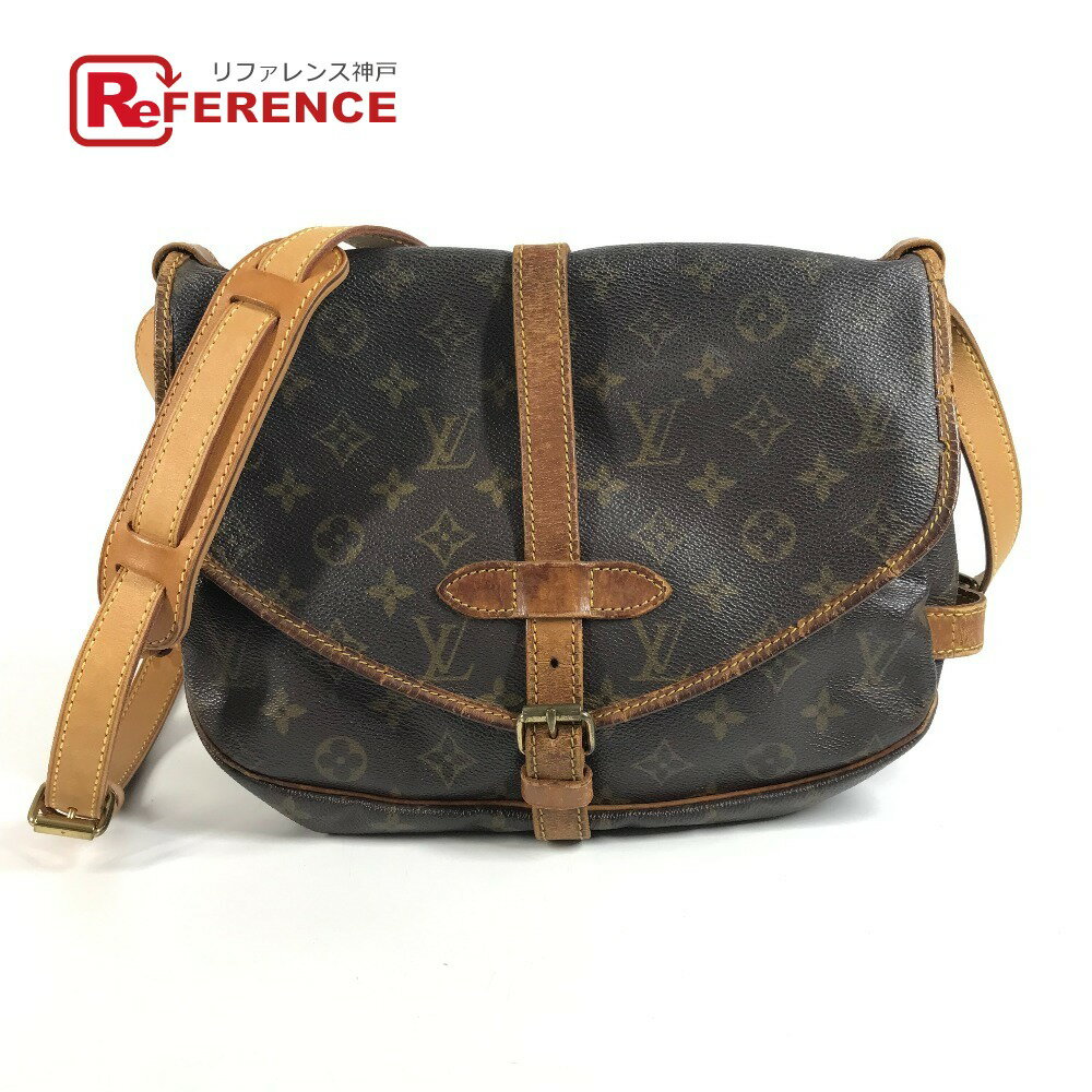 Rakuten - LOUIS VUITTON ルイヴィトン M42256 モノグラム ソミュール30 ソミュール30 フラップ カバン バック 斜め掛けバック ショルダーバッグ モノグラムキャンバス ユニセックス ブラウン 【中古】