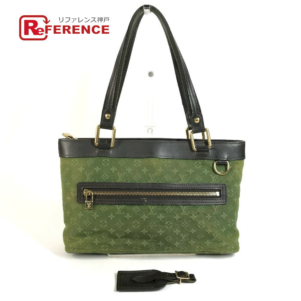 Rakuten - LOUIS VUITTON ルイヴィトン M92682 モノグラムミニ ルシーユPM ルシーユ PM カバン ショルダーバッグ 肩掛け ハンドバッグ トートバッグ モノグラムミニキャンバス ユニセックス カーキ 【中古】