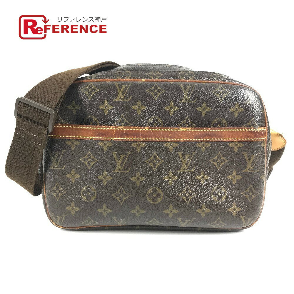 Rakuten - LOUIS VUITTON ルイヴィトン M45254 モノグラム リポーターPM リポーター PM 斜め掛け カバン ショルダーバッグ モノグラムキャンバス ユニセックス ブラウン 【中古】