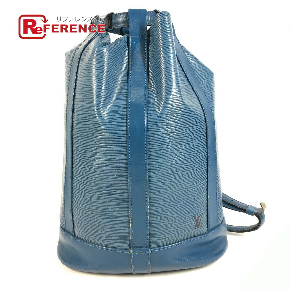 Rakuten - LOUIS VUITTON ルイヴィトン M52355 エピ ランドネPM ランドネ PM 肩掛け ショルダーバッグ エピレザー ユニセックス トレドブルー ブルー 【中古】