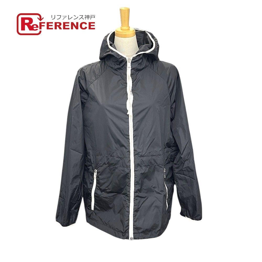 樂天商城 - MONCLER モンクレール F10931A74200 EAU（オー） ジューボット EAU オー ジップアップ アパレル アウター パーカー ナイロン レディース ブラック 【中古】