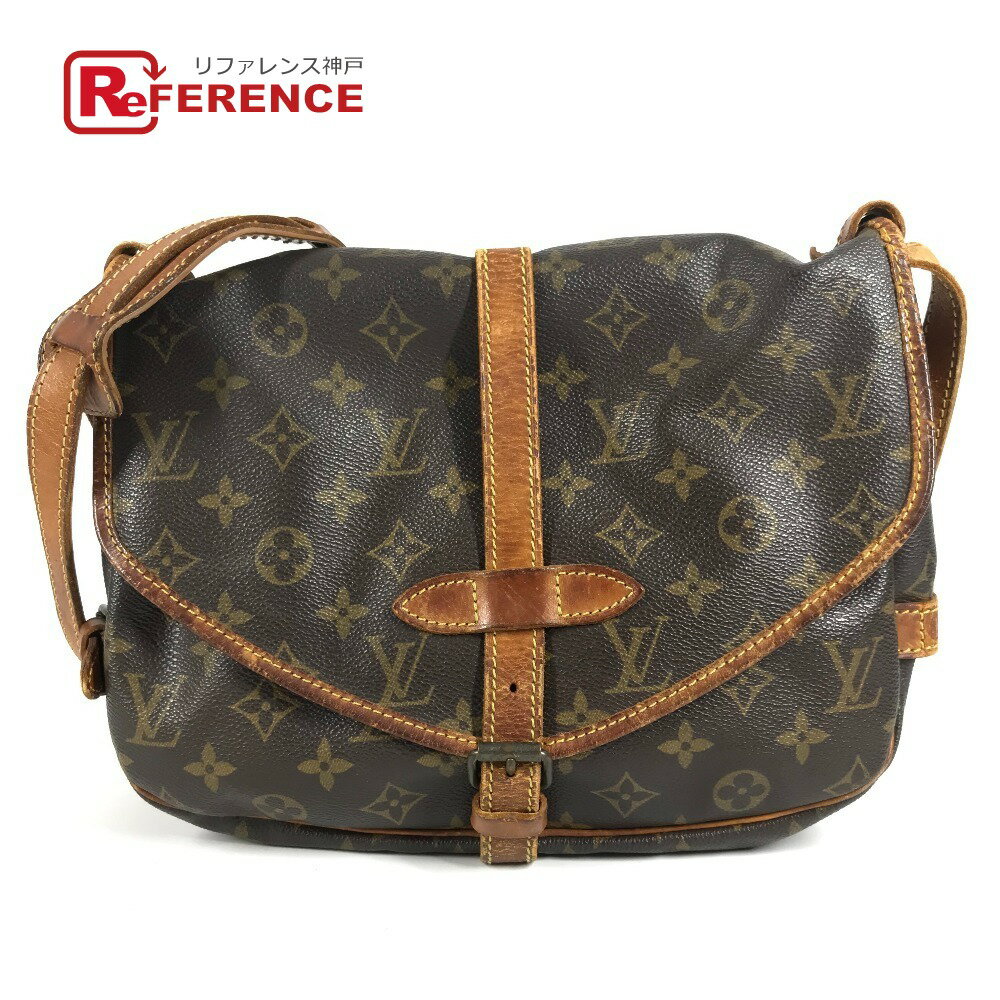 樂天商城 - LOUIS VUITTON ルイヴィトン M42256 モノグラム ソミュール30 ソミュール30 フラップ カバン バック 斜め掛けバック ショルダーバッグ モノグラムキャンバス ユニセックス ブラウン 【中古】