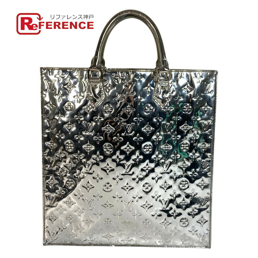 Rakuten - LOUIS VUITTON ルイヴィトン M40269 モノグラムミロワール サックプラ カバン トートバッグ 縦型 ハンドバッグ レザー ユニセックス アルジャン シルバー 【中古】