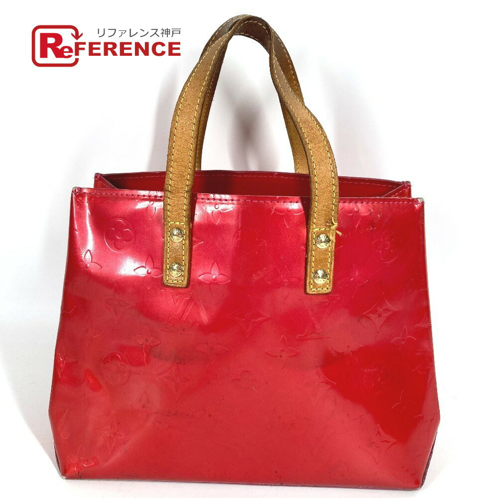Rakuten - LOUIS VUITTON ルイヴィトン M91221 モノグラムヴェルニ リードPM リード PM カバン トートバッグ ハンドバッグ モノグラムヴェルニキャンバス ユニセックス フューシャ ピンク 【中古】