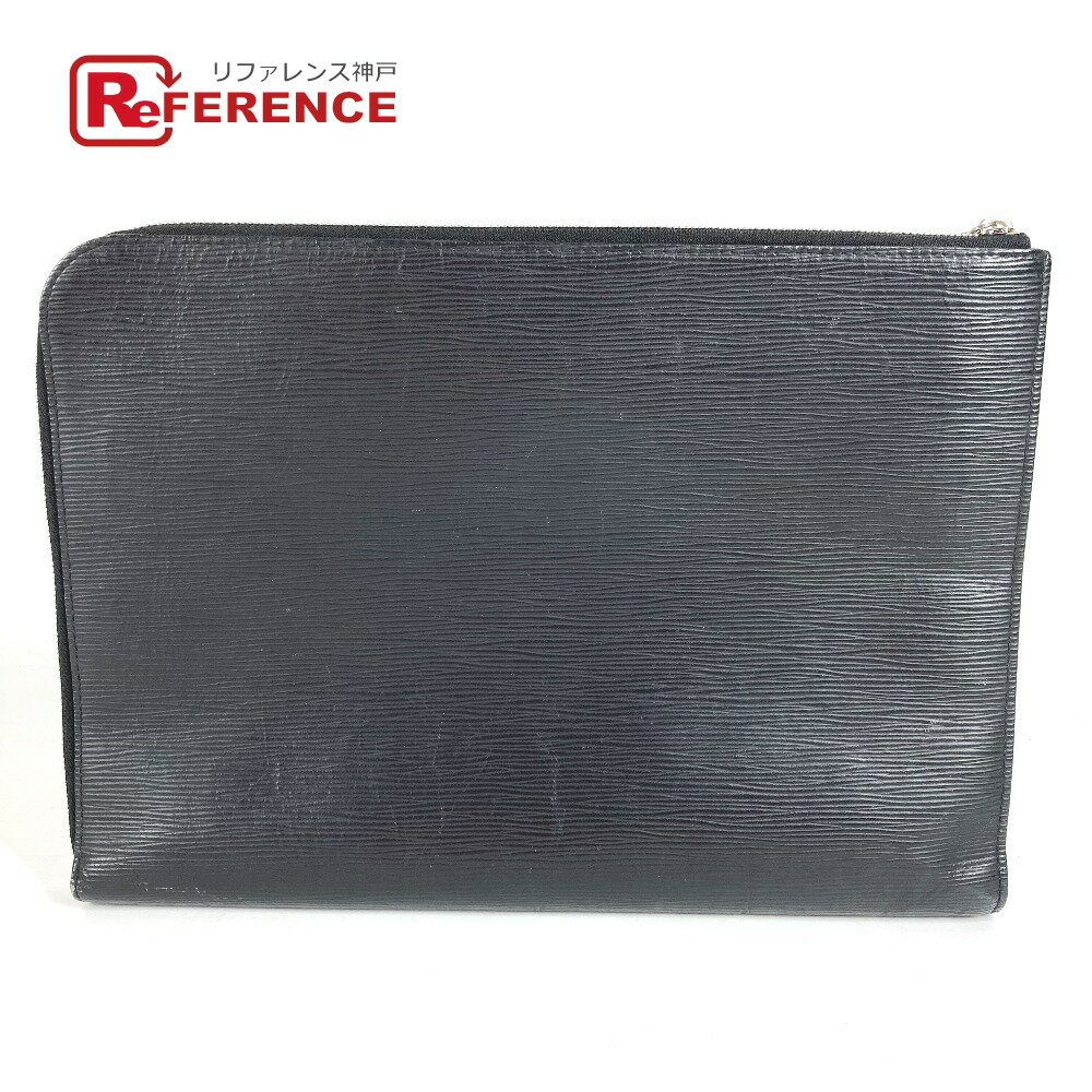 LOUIS VUITTON ルイヴィトン M64153 エピ ポシェット ジュール GM NM セカンドバッグ カバン クラッチバッグ エピレザー ユニセックス ノワール ブラック 【中古】