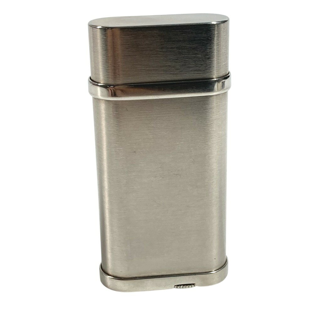 ブランドショップ リファレンスのCARTIER カルティエ ロゴ 喫煙具 タバコ 煙草 ライター メタル ユニセックス シルバー 【中古】｜アングル3