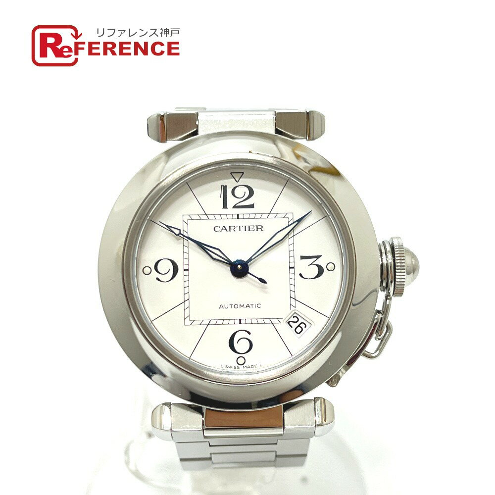 CARTIER カルティエ W31074M7 パシャC スモールデイト 自動巻き 腕時計 SS ユニ ...