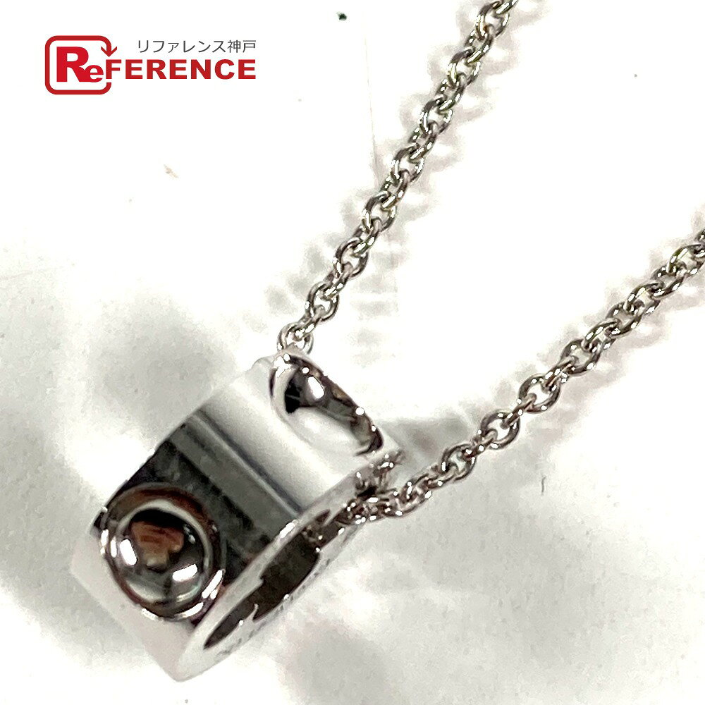 LOUIS VUITTON ルイヴィトン Q93967 パンダンティフ アンプラント ネックレス チェーンネックレス アクセサリー 18K 金 K18 ネックレス WG750 ユニセックス シルバー 