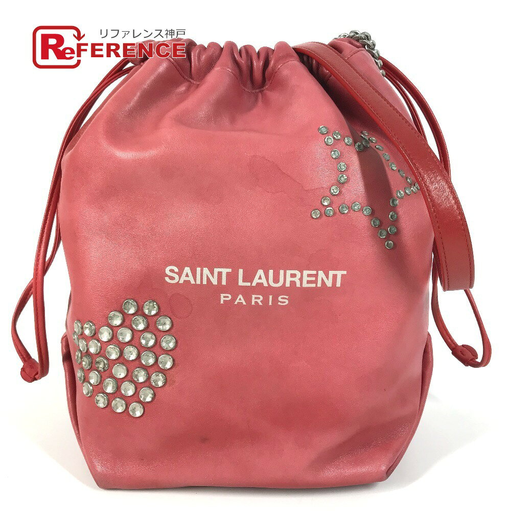 楽天市場】saint laurent paris スタッズ レザーの通販
