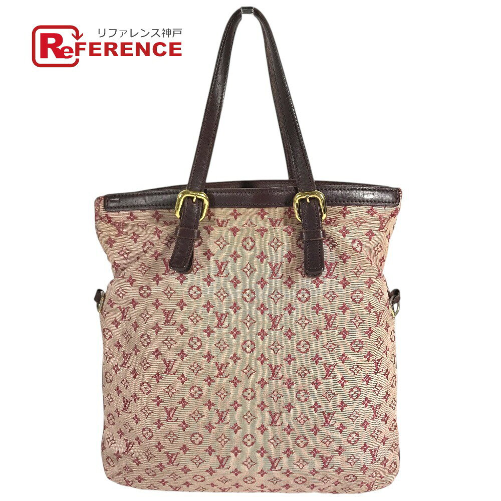 LOUIS VUITTON ルイヴィトン M92210 モノグラムミニ フランソワーズ 肩掛け 2WAYバッグ ハンドバッグ カバン フラットバッグ トートバッグ モノグラムミニキャンバス レディース スリーズ レッド 【中古】