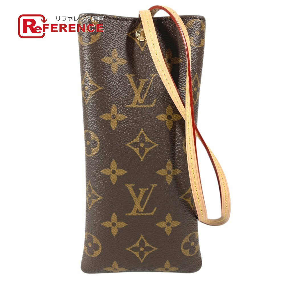 LOUIS VUITTON ルイヴィトン GI1365 モノグラム サングラス ポーチ 眼鏡 メガネ アイウェア ポーチ モノグラムキャンバス ユニセックス ブラウン 【中古】