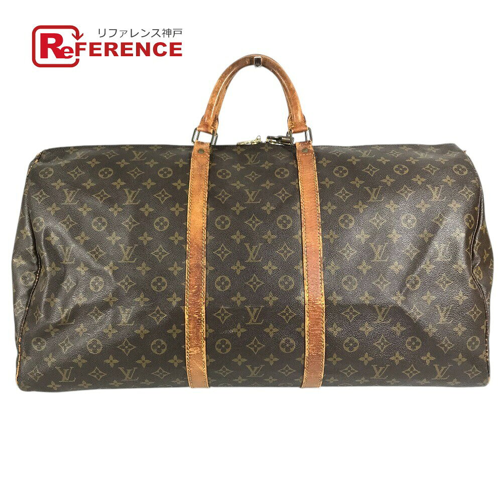 LOUIS VUITTON ルイヴィトン M41422 モノグラム キーポル60 キーポル 60 カバン ハンドバッグ 旅行バッグ トラベルバッグ ボストンバッグ モノグラムキャンバス ユニセックス ブラウン 【中古】