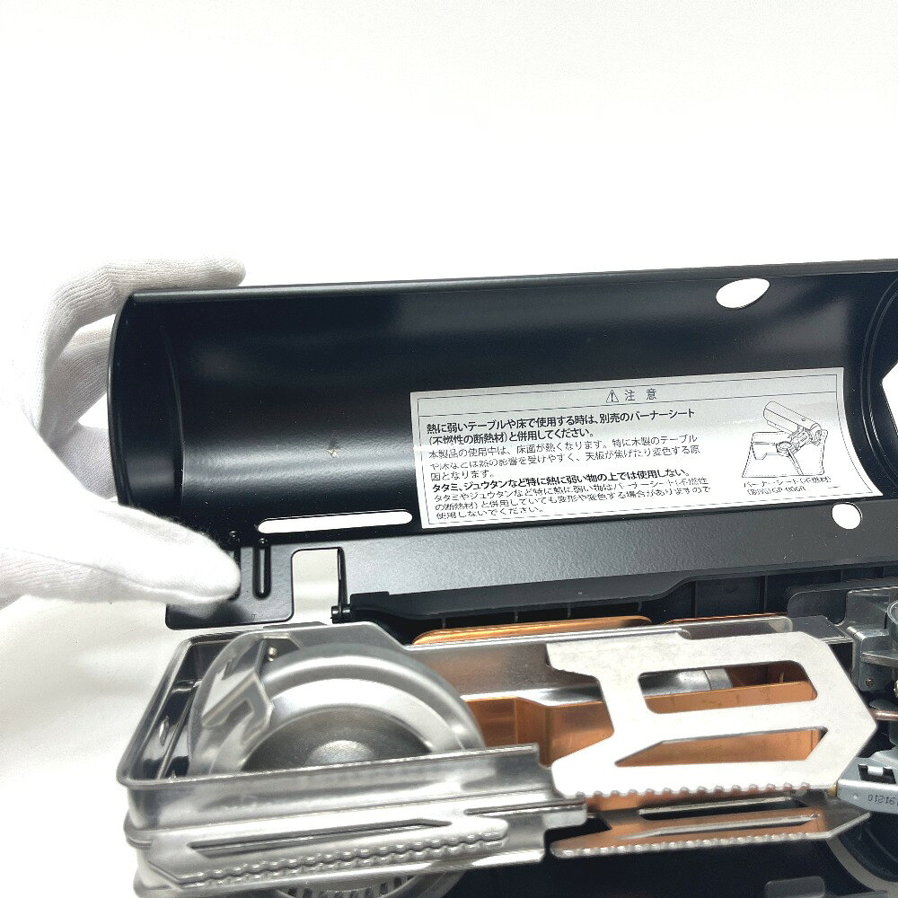 Snow Peak スノーピーク GS-600 HOME＆CAMP バーナー カセットこんろ アウトドア用品 キャンプ用品 雑貨 金属 ユニセックス ブラック 新品同様 【中古】 reference-11181223 ブランドショップ リファレンス サンプル画像3