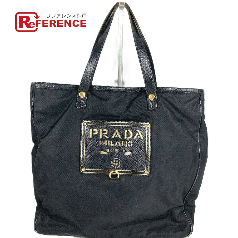 楽天市場】prada ナイロン トートバッグ ブラックの通販