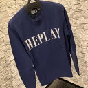 メンズ『REPLAY』セーター『軽量』イタリヤ(リプレイ)大人気(1万以上のお買い上げで送料無料)(ラッピング無料)(4)