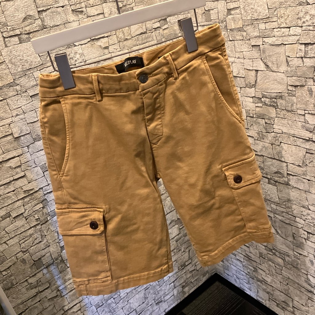 Rakuten - メンズ『REPLAY』『ショートパンツ』イタリヤ（リプレイ）大人気（1万以上のお買い上げで送料無料）（ラッピング無料）