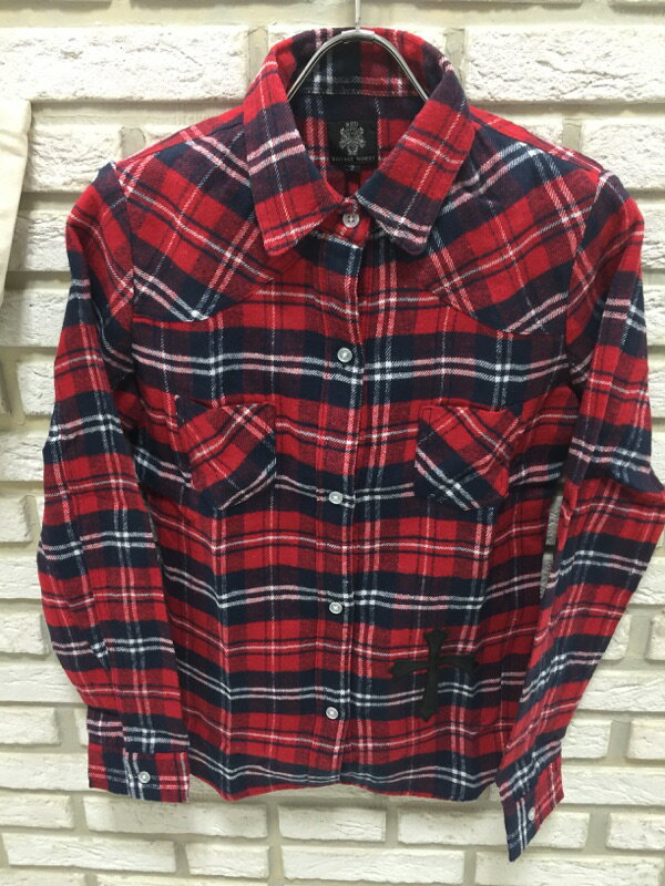 Rakuten - 30%OFFレッドペッパーRED　PEPPER大人気「レディス」（1万以上のお買い上げで送料無料）22LS-13-3-89（ラッピング無料）レッドブラウスチウェック定価￥8900