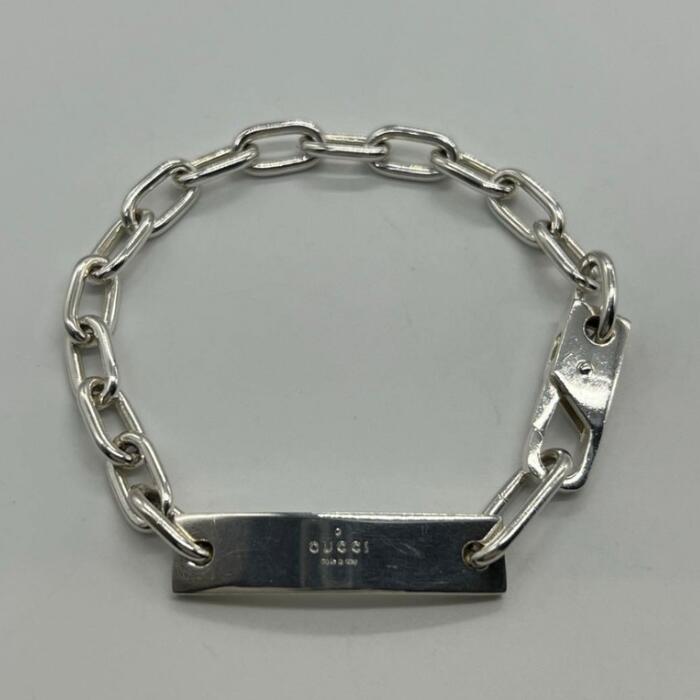 グッチ　ヴィンテージ　オーバルプレート　リンク　ブレスレット　925 楽天市場】gucci idプレート（ジュエリー・アクセサリー）の通販