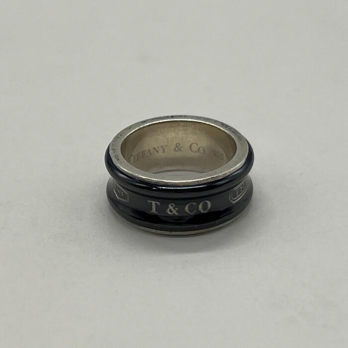 楽天市場】ティファニー リング ブラック チタンの通販