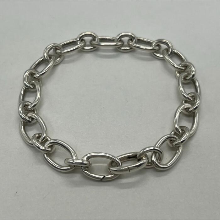 Rakuten - 【中古】ティファニー TIFFANY クラスピング リンク ブレスレット SV 希少 メンズ レディース ユニセックス ヴィンテージ オールド シルバー925 アクセサリー