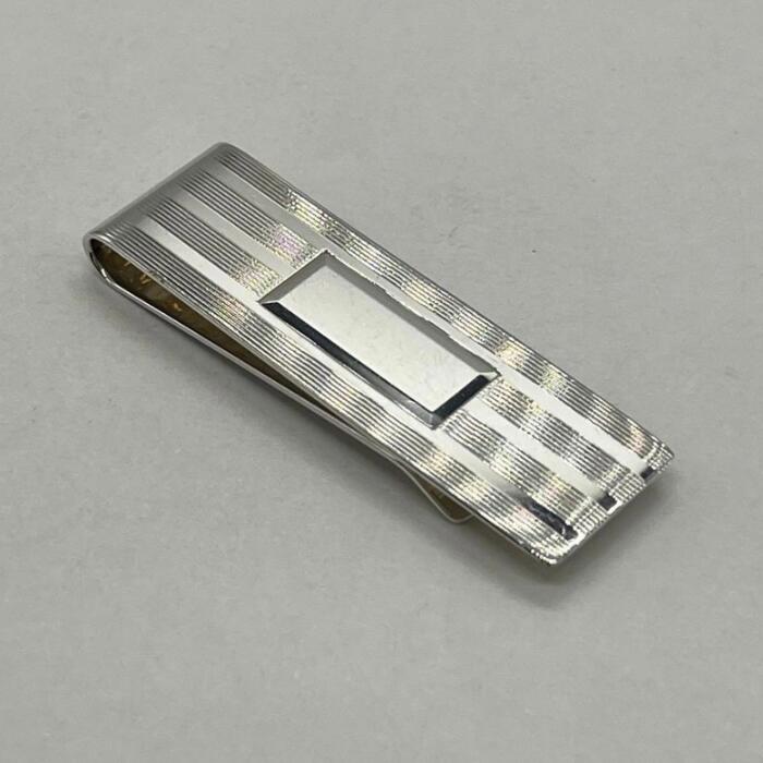 Rakuten - 【中古】ティファニー TIFFANY&CO ストライプ マネークリップ SV925 希少 メンズ レディース ユニセックス ヴィンテージ オールド シルバー925 アクセサリー