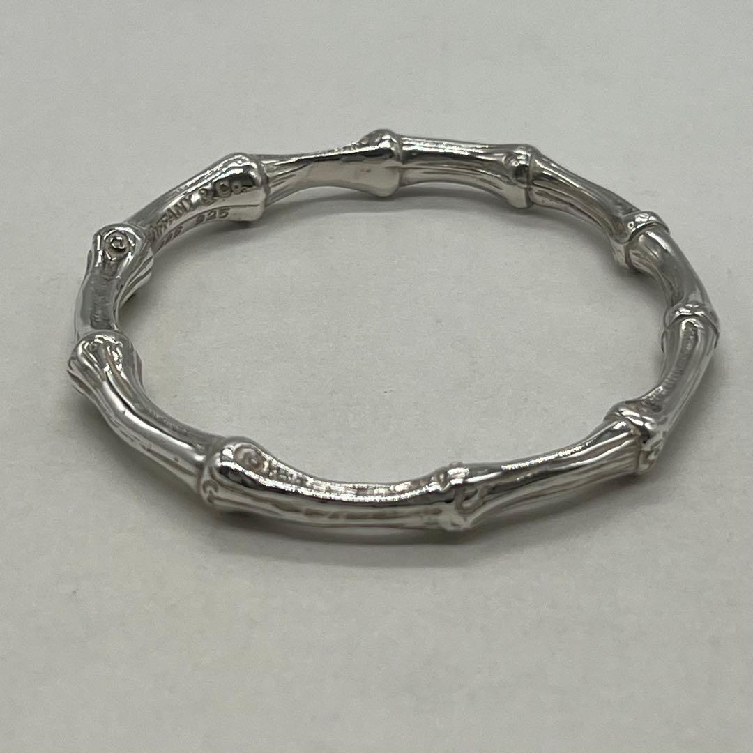 【中古】ティファニー TIFFANY バンブー バングル SV925 メンズ レディース ユニセ...