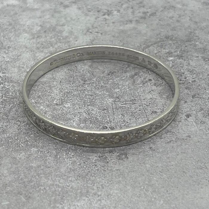 樂天商城 - 【中古】ティファニー TIFFANY&CO バングル AG925 希少 MAKERS メンズ レディース ヴィンテージ オールド シルバー925 チェーン アクセサリー