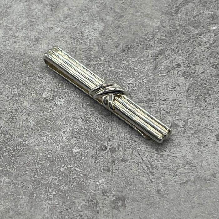 Rakuten - 【中古】ティファニー TIFFANY シグネチャークロス ネクタイピン SV925 メンズ レディース ヴィンテージ オールド シルバー925 アクセサリー