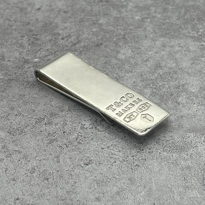 樂天商城 - 【中古】ティファニー TIFFANY 1837 メイカーズ マネークリップ SV925 メンズ レディース ユニセックス ヴィンテージ オールド シルバー925 アクセサリー