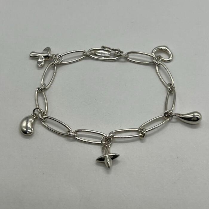 TIFFANY ティファニー5モチーフ ブレスレット 楽天市場】ティファニー 5チャーム ブレスレットの通販