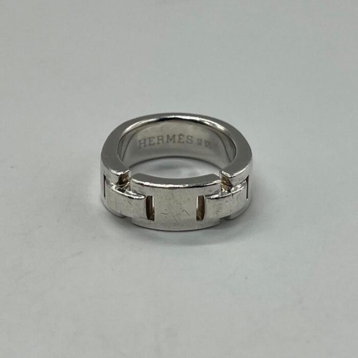 Rakuten - 【中古】エルメス HERMES ヘラクレス ルナパーク リング 52 12号 SV925 SV メンズ レディース ユニセックス ヴィンテージ オールド 指輪 シルバー925 アクセサリー