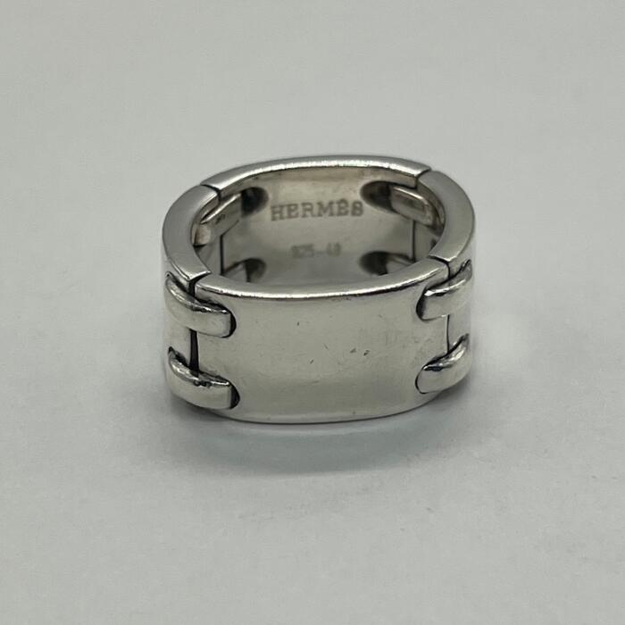 Rakuten - 【中古】エルメス HERMES ムスクテール リング 表記サイズ49 SV925 メンズ レディース ユニセックス ヴィンテージ オールド 指輪 シルバー925 アクセサリー