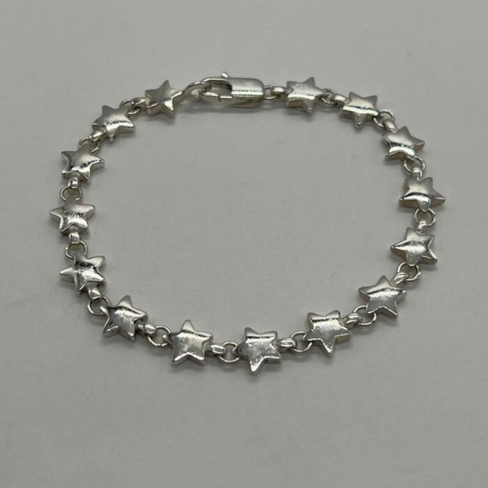 【中古】ティファニー TIFFANY パフスター ブレスレット SV925