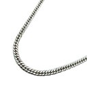 Pt850 喜平ネックレス 6面カット ダブル 51.g(51.2g) プラチナ アクセサリー ジュエリー JW 宝飾品 レディース メンズ 男女兼用 ユニセッ...