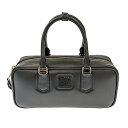 MIUMIU ミュウミュウ アルカディ 2WAYバッグ 5BB148 レザー ブラック バッグ ハンドバッグ ショルダーバッグ