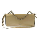 FENDI フェンディ ファーストサイド ハンドバッグ 8BS072 レザー ベージュ バッグ ショルダーバッグ 2WAY