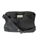 Maison Margiela メゾンマルジェラ グラムスラム ショルダーバッグ SB2WG0009 キャンバス ブラック バッグ ユニセックス