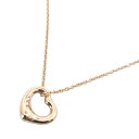 Tiffany&Co. TIFFANY ティファニー オープンハート 11mm 68113660 750PG K18PG ピンクゴールド 3Pダイヤモンド アクセサリー ジュエリー JW 宝飾品 レディース ネックレス BJ ブランドジュエリー 付属品 箱 カード(4)