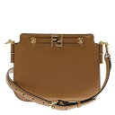 FENDI フェンディ フェンディ タッチ 8BT349 レザー ブラウン バッグ ショルダーバッグ