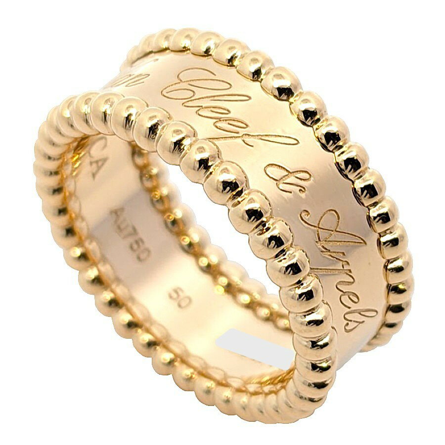 Van Cleef＆Arpels　VCA　ヴァンクリーフ＆アーペル　ペルレ シニアチュール　VCARO3Y650　750YG　K18YG　イエローゴールド　アクセサリー　ジュエリー　JW　宝飾品　レディース　BJ　ブランドジュエリー　リング　指輪　50号　10号　付属品　保証書　箱のサムネイル