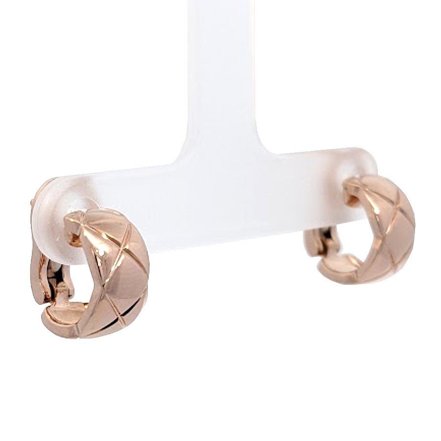 CHANEL　シャネル　ココクラッシュ　J11754　750PG　K18PG　ピンクゴールド　アクセサリー　ジュエリー　JW　宝飾品　レディース　イヤリング　ピアス　2WAY　付属品　保証書　箱のサムネイル