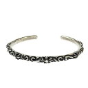 【ポイント5倍】9/30~10/01限定! CHROME HEARTS クロムハーツ SBT バングル 925 シルバー 18.7g アクセサリー ユニセックス