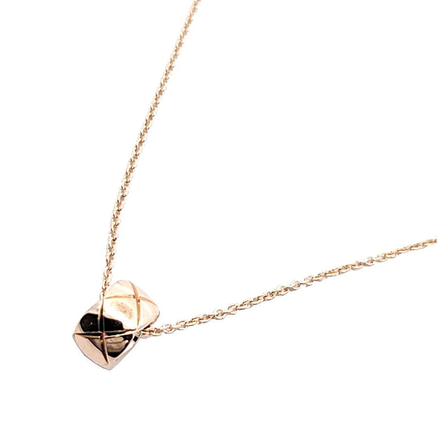 CHANEL　シャネル　ココクラッシュ　J12306　2023年製　750PG　K18PG　ピンクゴールド　アクセサリー　ジュエリー　JW　宝飾品　レディース　BJ　ブランドジュエリー　ネックレス　付属品　保証書　箱のサムネイル