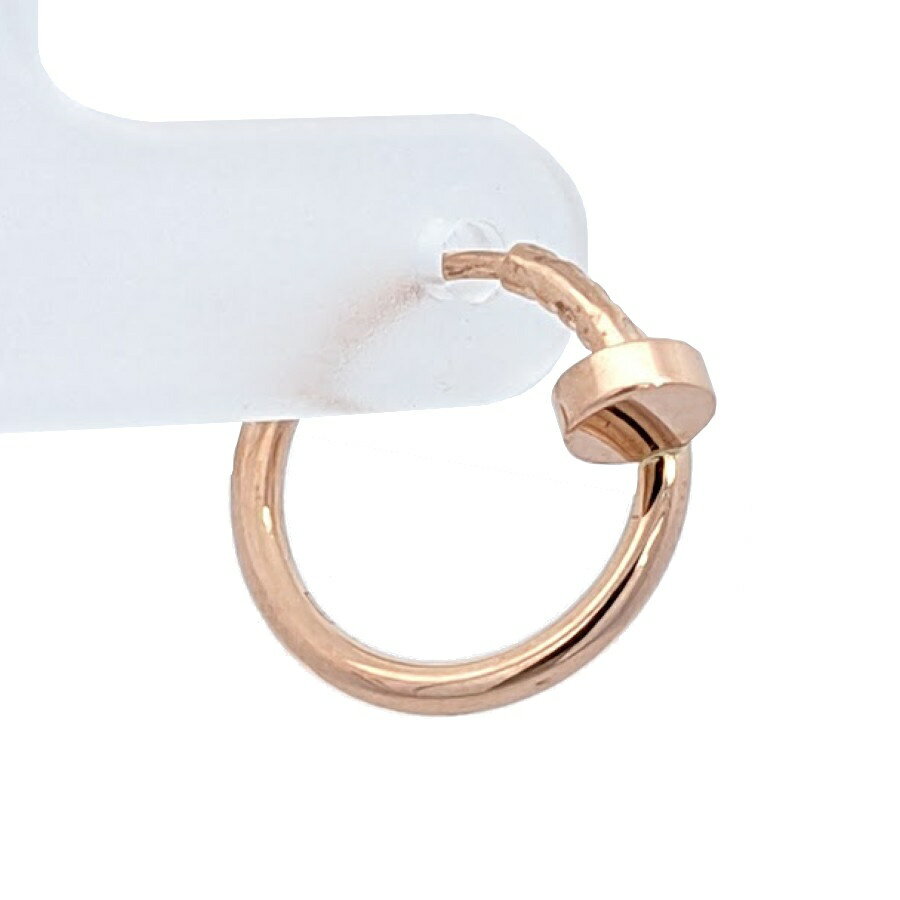 Cartier　カルティエ　ジュストアンクル　シングル　ミニ　B8301491　2025年製　750PG　K18PG　ピンクゴールド　アクセサリー　ジュエリー　JW　宝飾品　レディース　BJ　ブランドジュエリー　片耳　付属品　保証書　箱のサムネイル