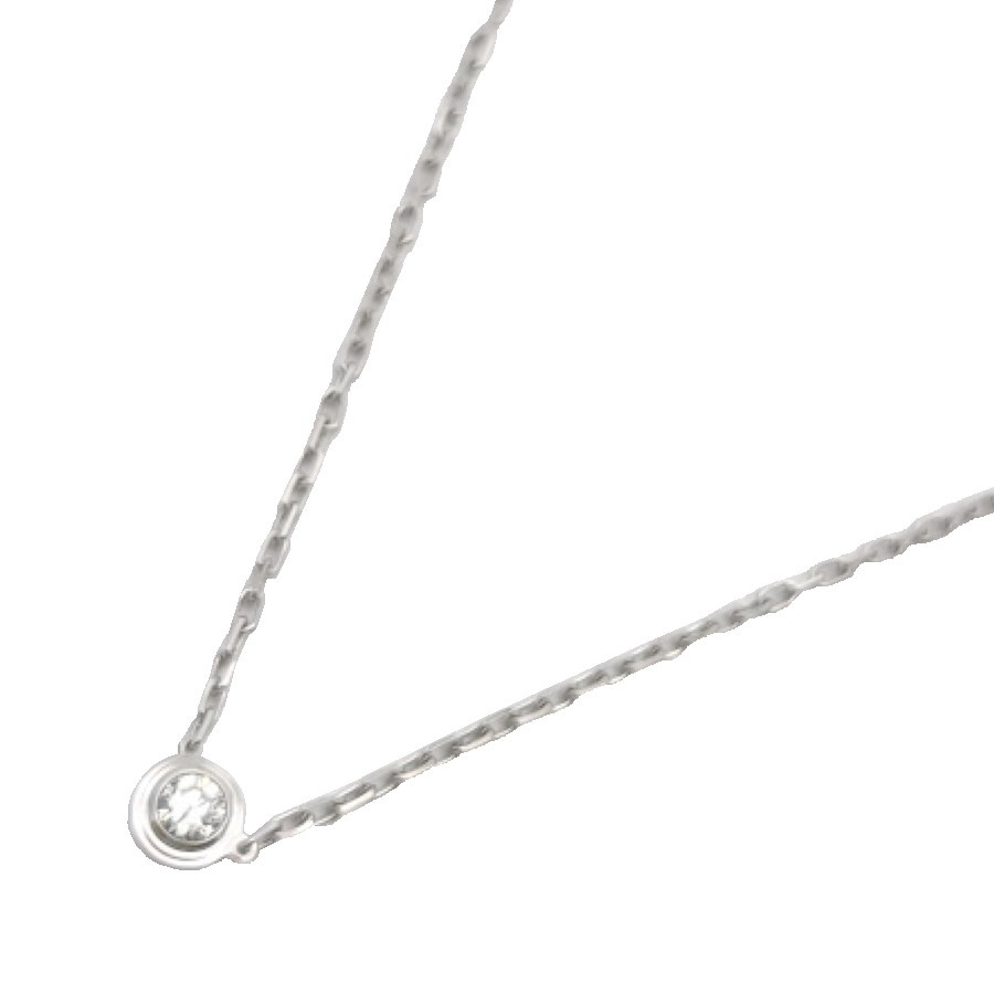 Cartier　カルティエ　ダムール スモール　2023年製　750WG　K18WG　ホワイトゴールド　ダイヤモンド　..