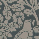 壁紙 クロス のりなし サンゲツ FE76012 FINE ファイン 2023-2026 MORRIS CHRONICLES ウィリアムモリス MORRIS&Co. 青系 モダン&モード 準不燃 汚れ防止 表面強化