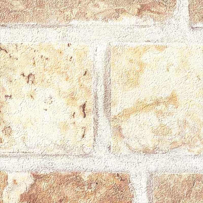 【最大2000円クーポン★P2倍】壁紙 クロス のりなし サンゲツ FE76646 FINE ファイン 2023-2026 タイル・レンガ 白系 石目調、塗り調 不燃 準不燃