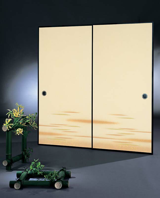 【最大500円OFF★P2倍】高級織物襖紙 株式会社太陽 朱雀第11集 171 2枚組 標準サイズ 巾97cm×丈203cm 単..