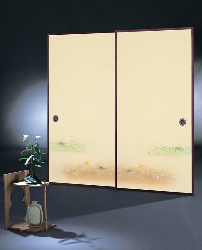 【最大500円OFF★P2倍】高級織物襖紙 株式会社太陽 朱雀第11集 173 2枚組 標準サイズ 巾97cm×丈203cm 単..